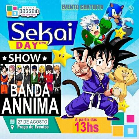 Sekai Produções realizará mais um evento no Shopping&nbsp;Passeio