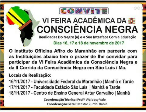 Instituto Officina Affro realiza Feira Acadêmica da Consciência&nbsp;Negra