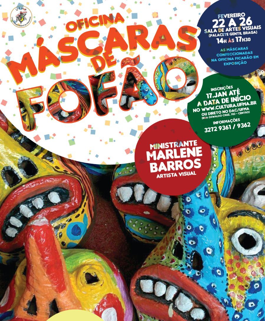 UFMA promove oficina ‘Máscaras de&nbsp;Fofão’