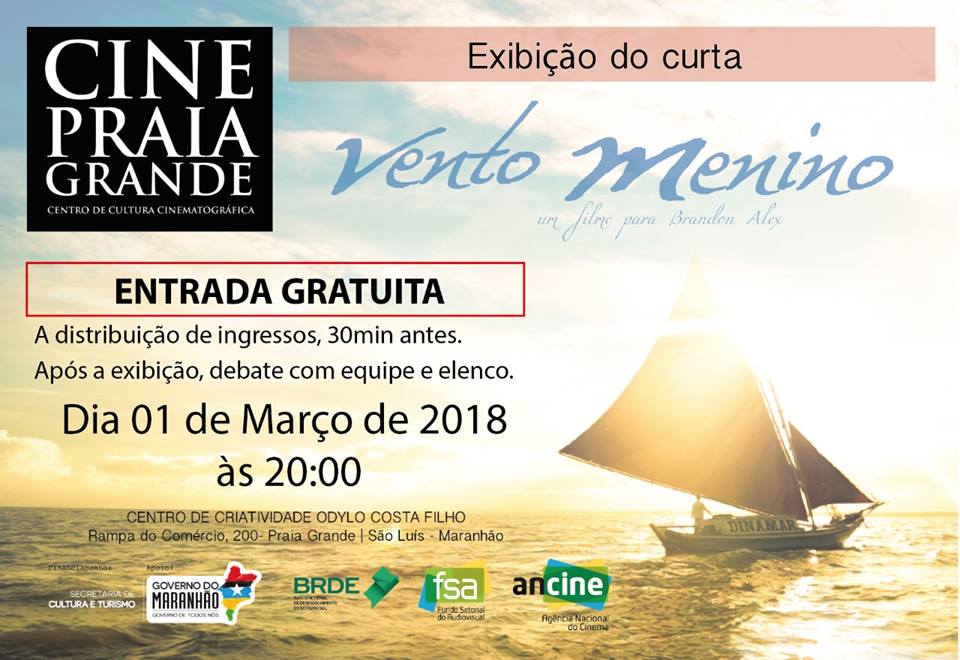 Cine Praia Grande exibe ‘Vento&nbsp;Menino’