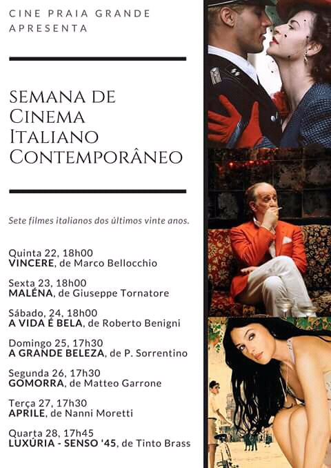 Programação do Cine Praia Grande – dia 22 a 28 de&nbsp;março