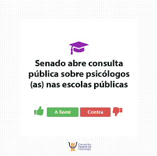 Vote pela presença de psicólogos nas escolas públicas