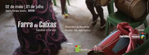 IFMA exibe exposição ‘Farra de Caixas – Bambaê e&nbsp;Caroço’