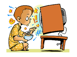 A Influência da TV sobre as crianças