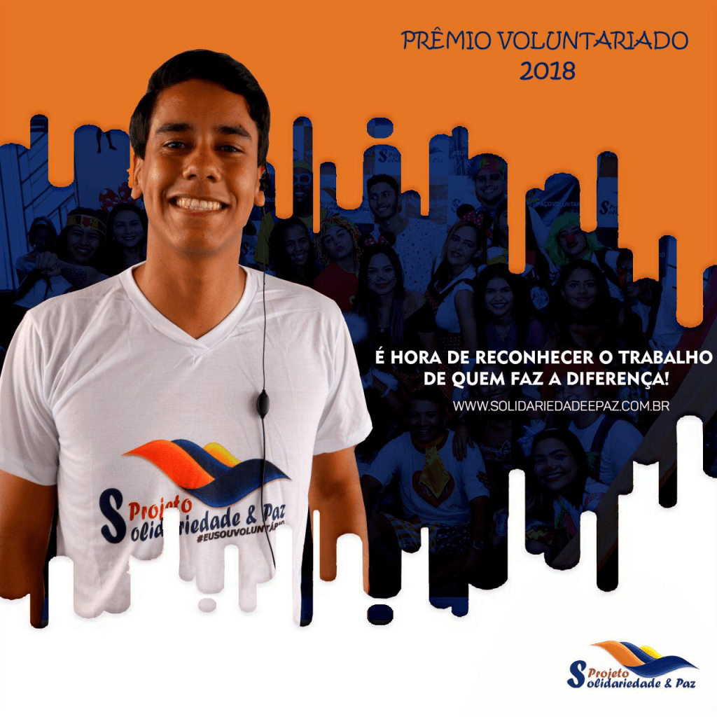 Prêmio Voluntariado 2018 inicia votação&nbsp;popular