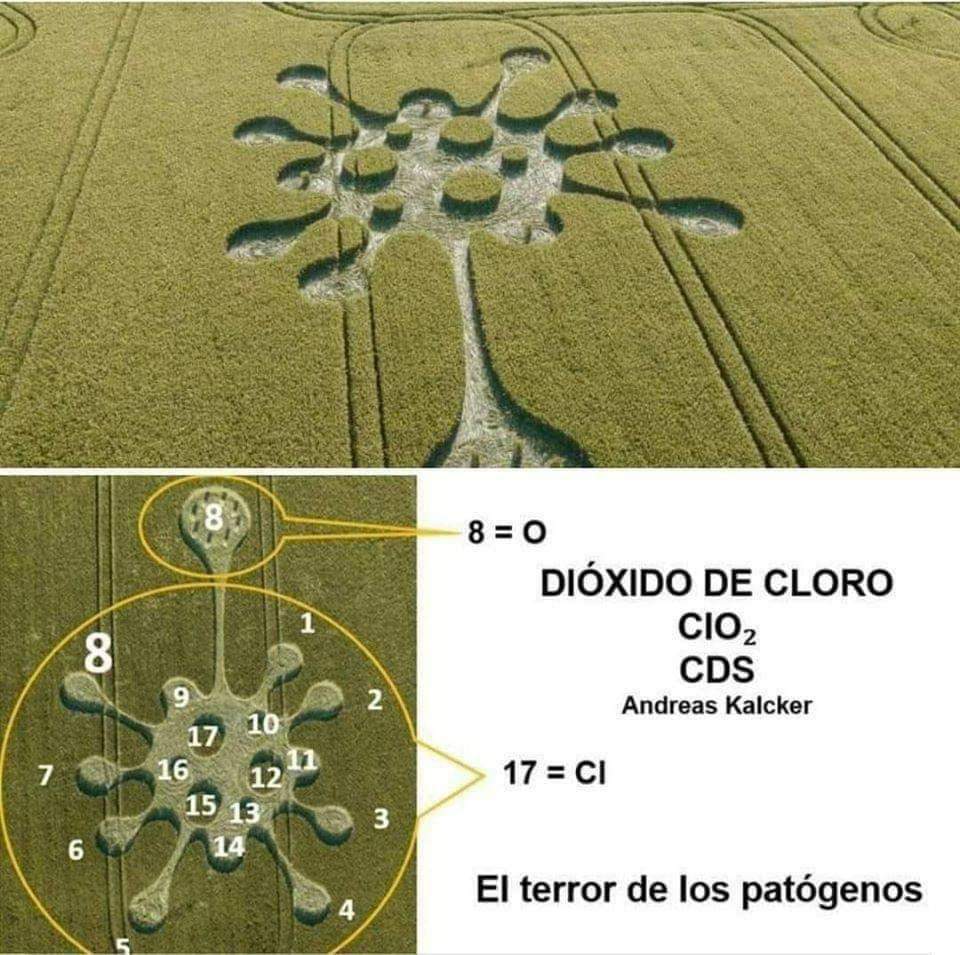 É falso: Cientistas e ufologistas decifraram cura para o coronavírus com Dióxido de&nbsp;Cloro