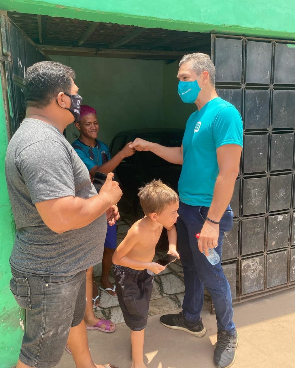 Jeisael começa campanha lembrando a própria história de vida em caminhada no São&nbsp;Bernardo