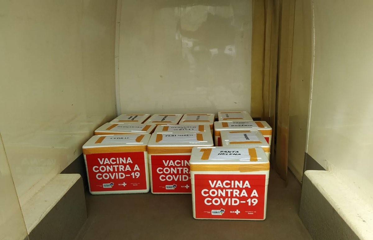 Cantanhede recebe lote com 130 doses da vacina contra covid-19