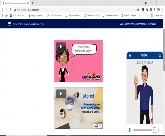 Prefeitura de Raposa disponibiliza conteúdos digitas em LIBRAS para alunos e cursistas do&nbsp;NUFOC