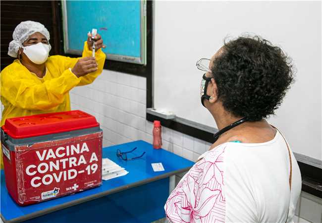 São José de Ribamar já aplicou 73,8% das doses recebidas da vacina contra a&nbsp;Covid-19