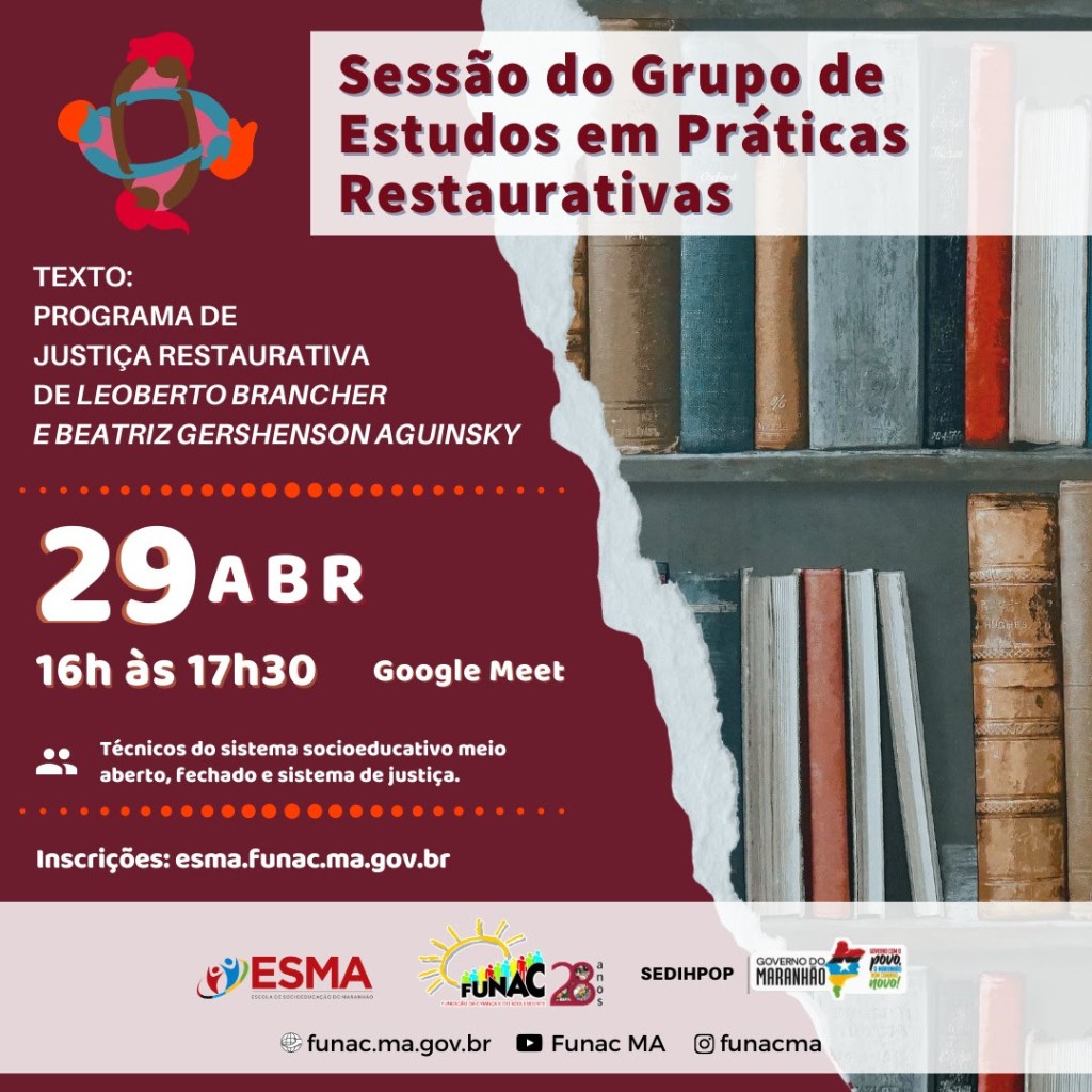ESMA promove estudos em Práticas&nbsp;Restaurativas