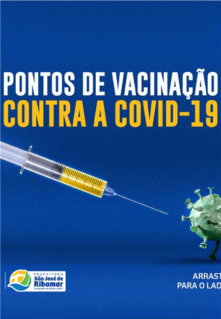 Veja os locais de vacinação contra a Covid-19 em São josé de ribamar