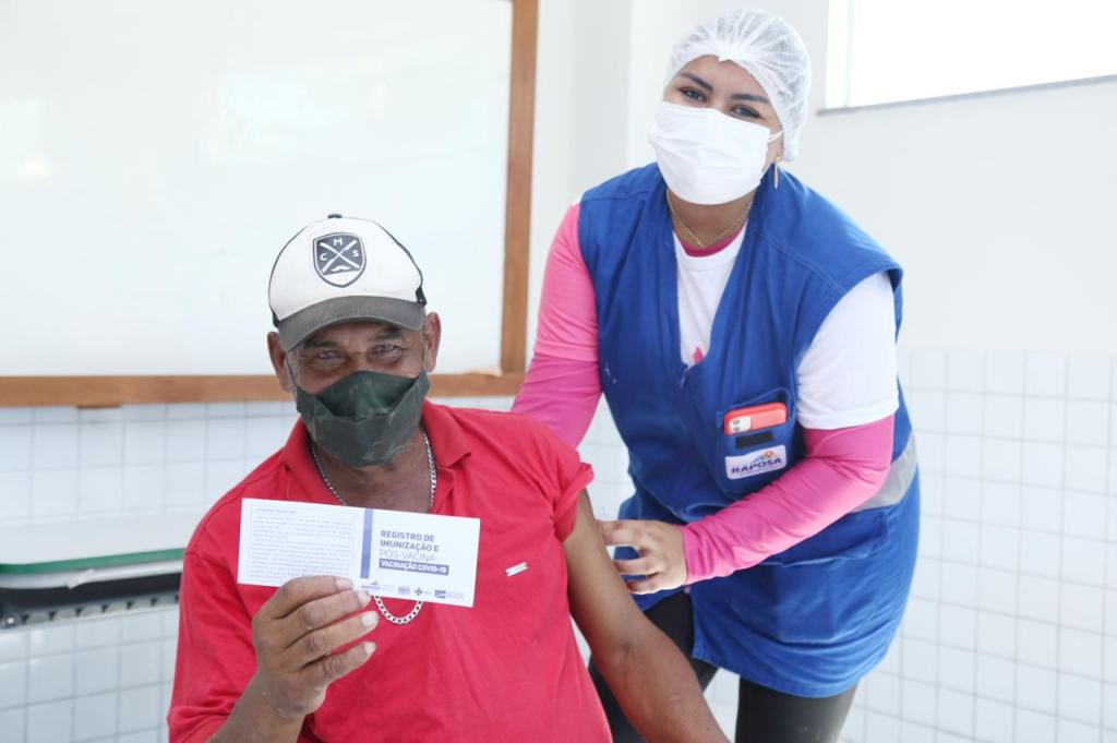 Povoado de Canto tem imunização contra covid-19&nbsp;acelerada