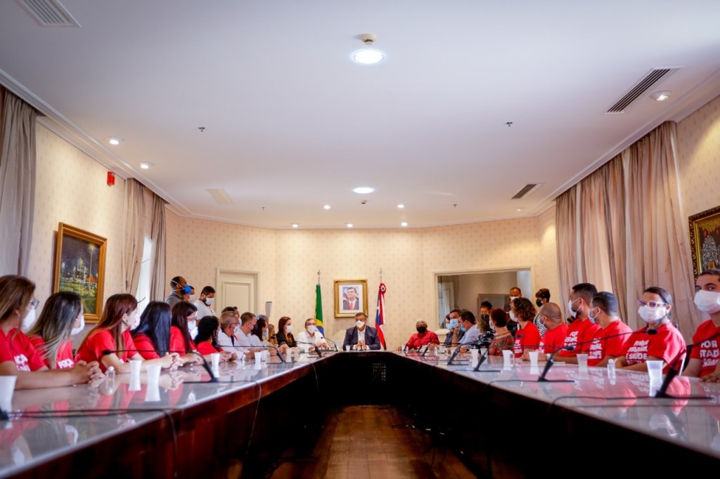 Governador Flávio Dino reúne com profissionais da Fesma&nbsp;Quilombola