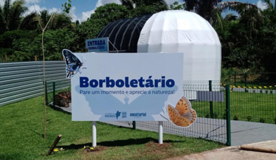 Inauguração do Borboletário no Rangedor e autorização para início das obras de ampliação do Parque