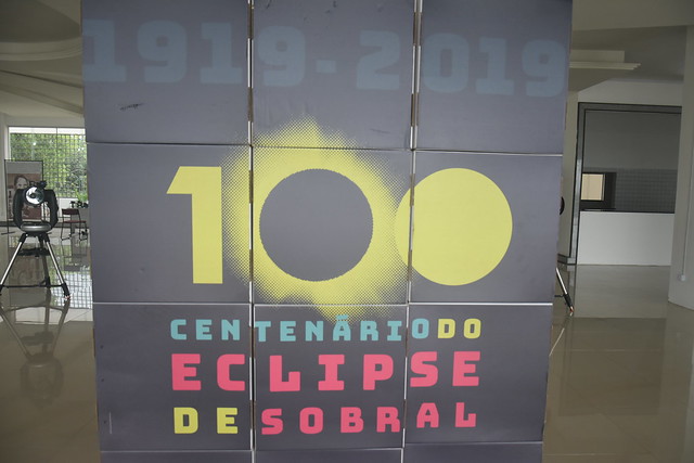 Aberta a exposição “Centenário do Eclipse de Sobral”, no Planetário da&nbsp;UFMA