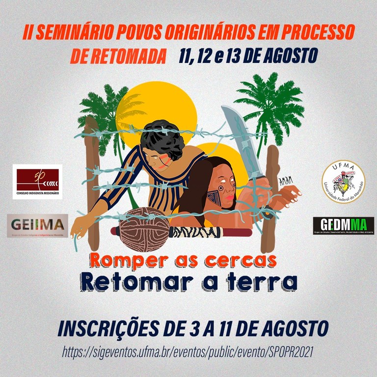 II Seminário Povos Originários em Processo de Retomada acontece de modo online em&nbsp;agosto