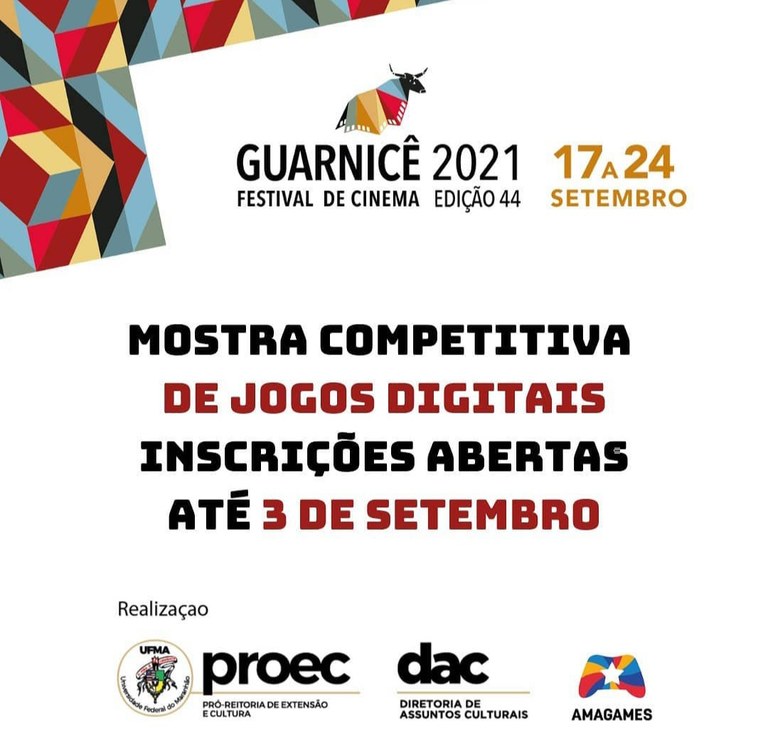 Guarnicê promoverá mostra competitiva de jogos&nbsp;digitais