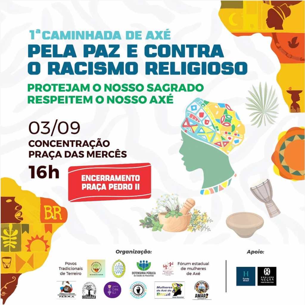 Religiões de Matriz Africana realizam caminhada contra o racismo religioso na capital&nbsp;maranhense