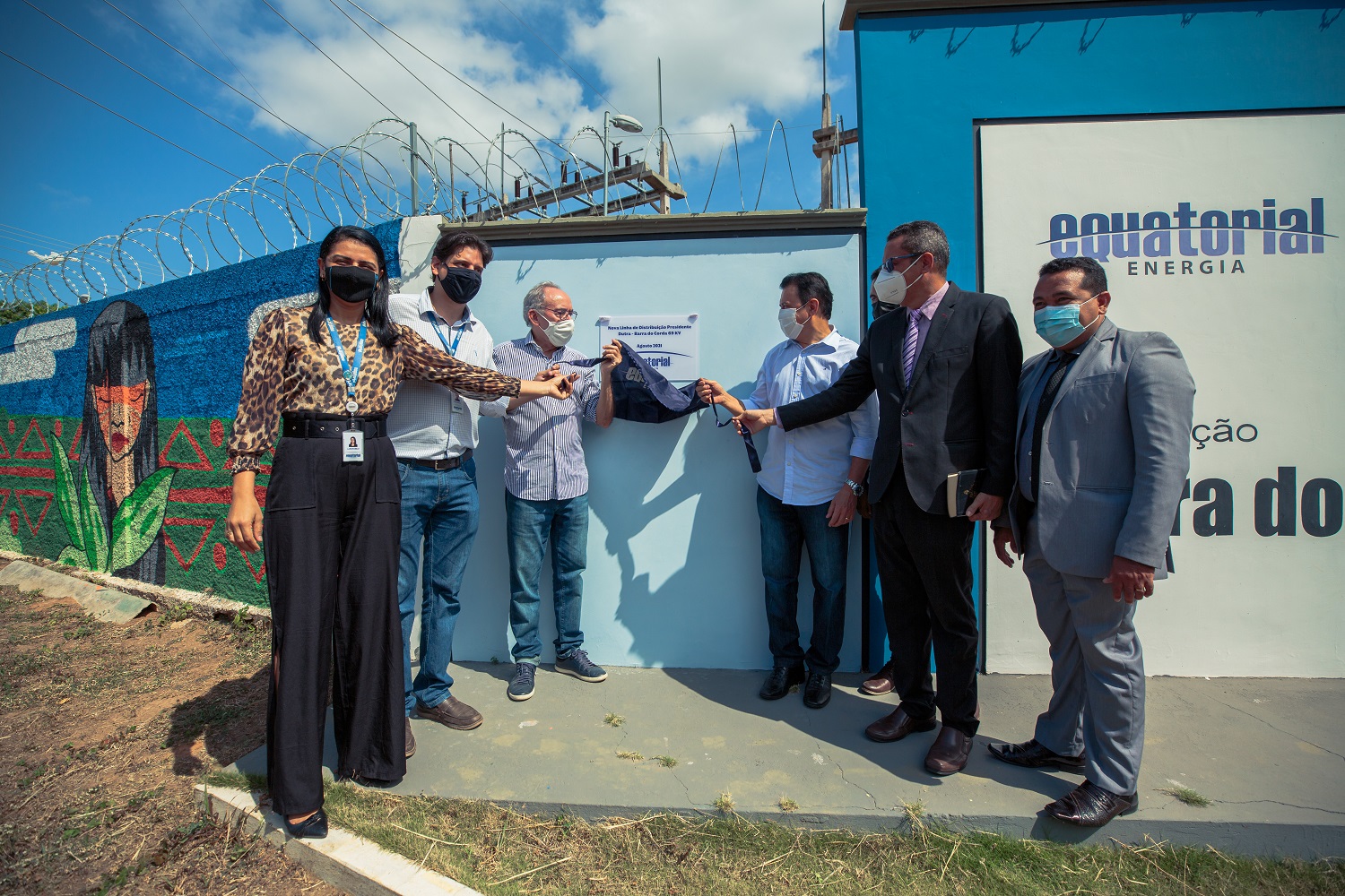 Nova Linha de Distribuição de energia é inaugurada em Barra do Corda