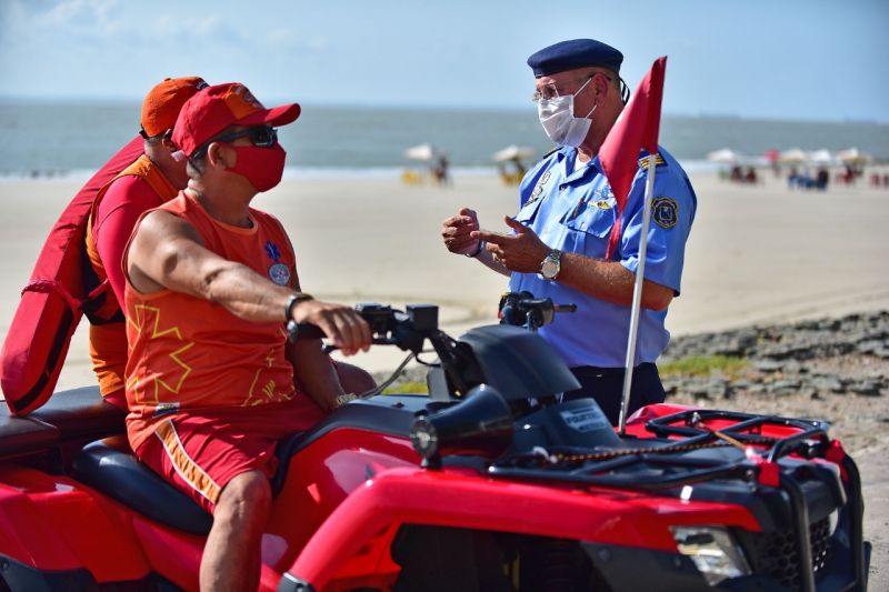 Praias do Olho d’Água, Caolho e Ponta d’Areia são sinalizadas com áreas de&nbsp;risco