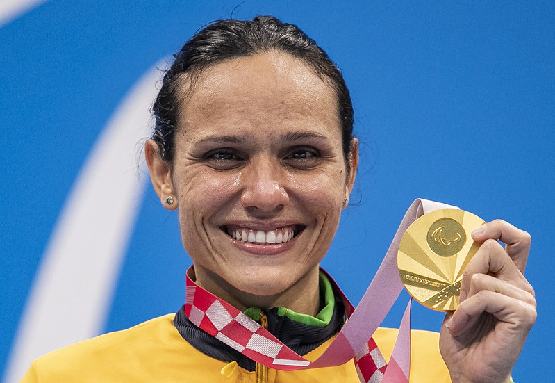 No dia do adeus de Daniel Dias, Carol Santiago dá 15º ouro ao Brasil e campanha nos Jogos de Tóquio supera Rio&nbsp;2016