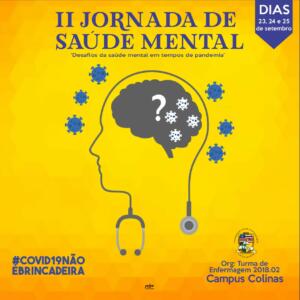 Campus Colinas realizará II Jornada de Saúde&nbsp;Mental