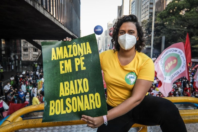 2 de Outubro: estudantes na rua pelo impeachment de Jair&nbsp;Bolsonaro