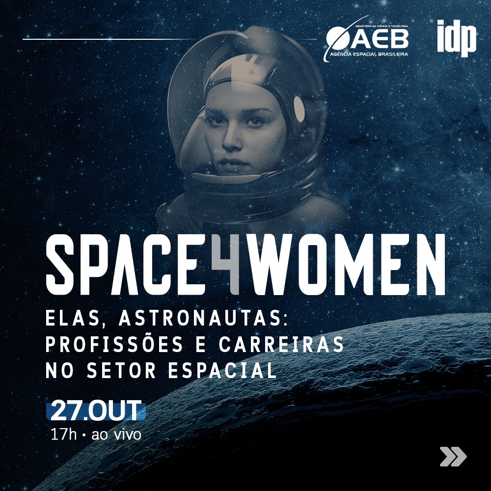 AEB debate presença feminina no espaço em webinário na quarta&nbsp;(27)