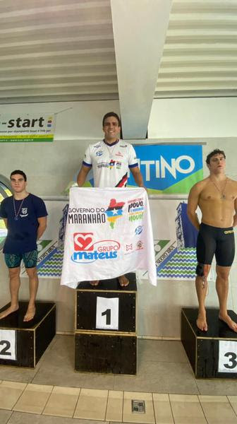 Maranhense Frederico Castro brilha e conquista dois ouros na&nbsp;Itália