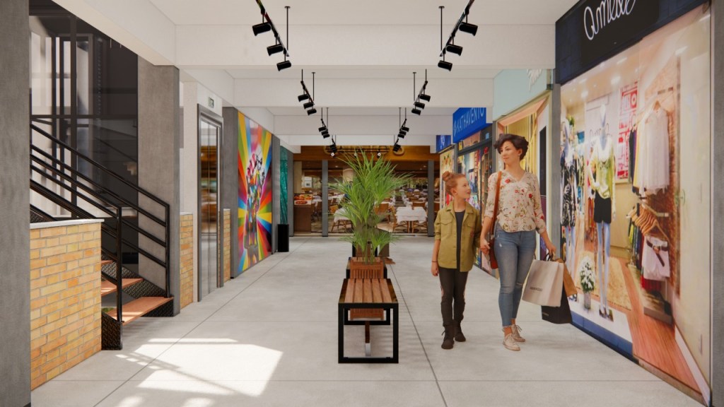 Shopping Rua Grande, que abre em janeiro, terá 7 painéis em&nbsp;grafite