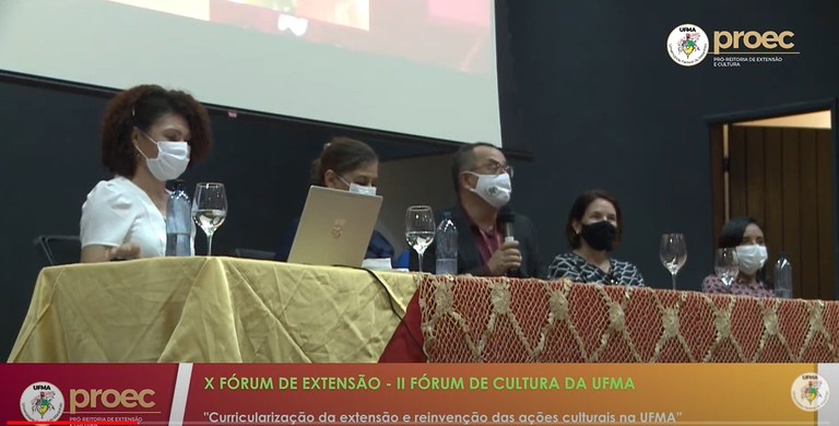 Abertura do X Fórum de Extensão e II Fórum de Cultura da UFMA ocorre de forma híbrida e com exibição de filmes premiados no Guarnicê&nbsp;44