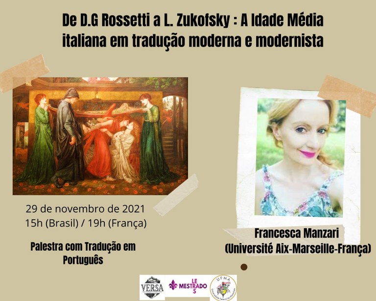 Palestra de professora francesa sobre a Idade Média italiana será ministrada nesta segunda-feira (29) pelo&nbsp;Youtube