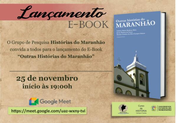 Grupo de pesquisas do Curso de História do Campus Caxias lança e-book nesta quinta&nbsp;(25)
