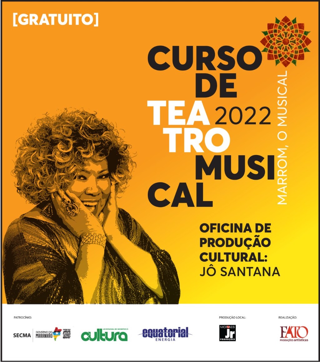 ‘Marrom, O Musical’ abre inscrições: Cursos gratuitos de teatro musical e&nbsp;produção