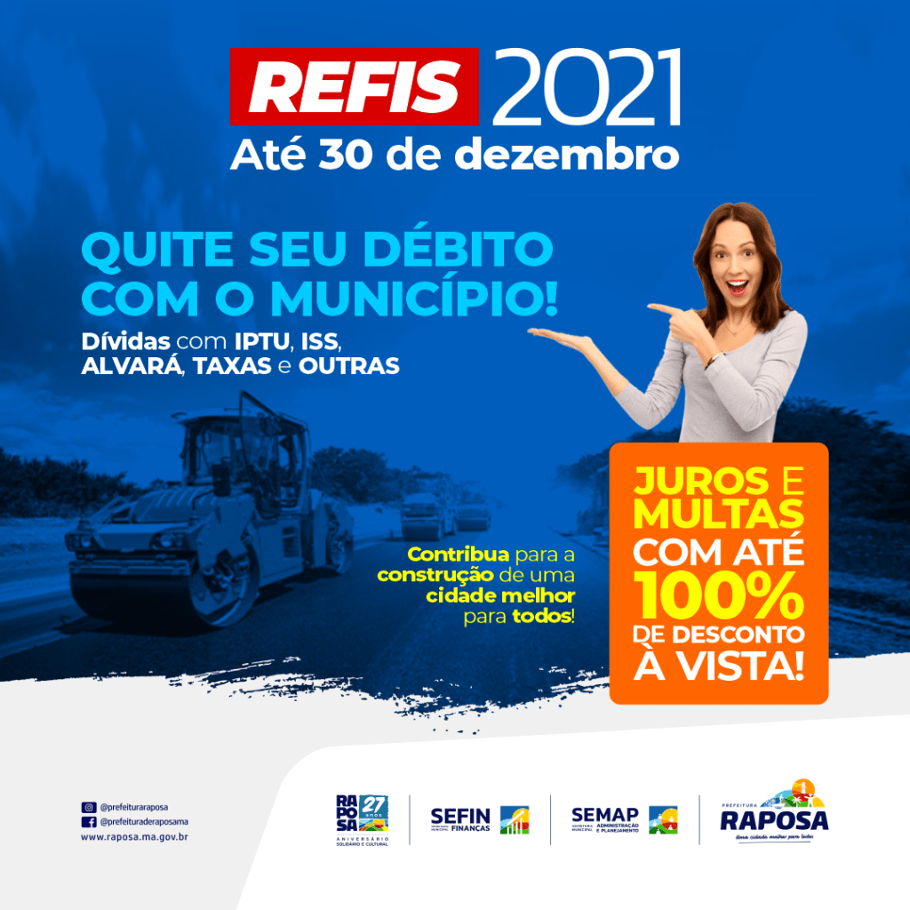 Prefeitura de Raposa inicia Programa de Regularização de&nbsp;Débitos