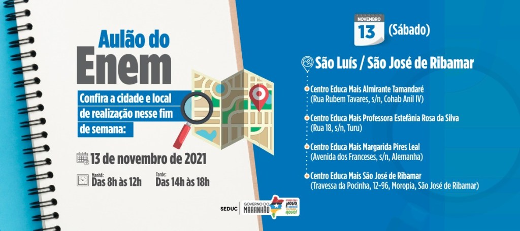 Governo do Estado intensifica Aulões para o Enem, em São Luís e São José de&nbsp;Ribamar