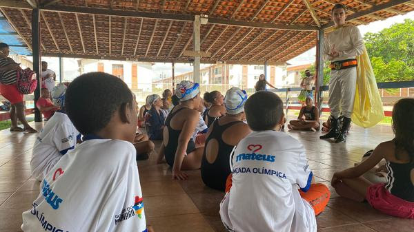 Projeto Braçada Olímpica promove atividades sobre preservação&nbsp;ambiental