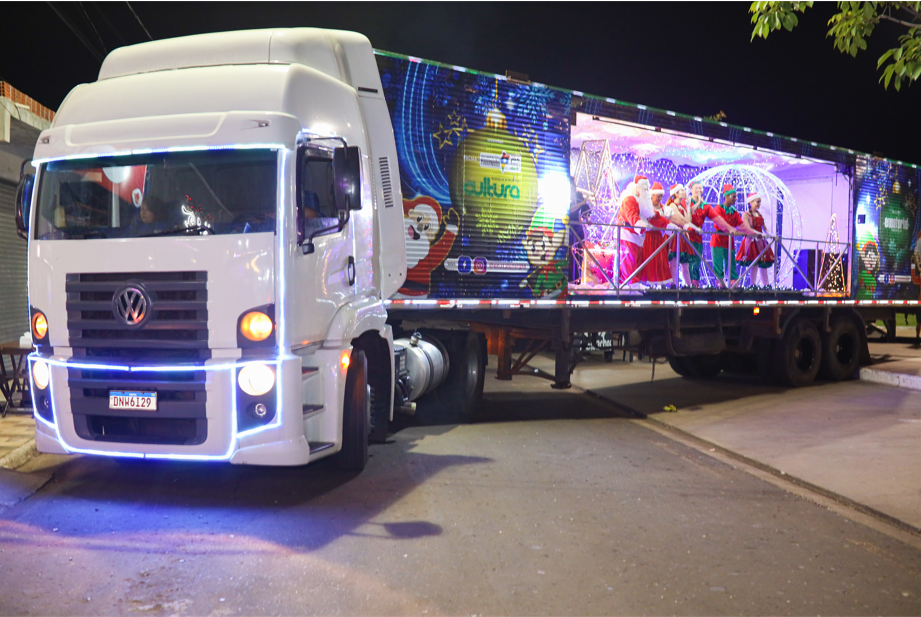 São Luís vai receber Caminhão Natalino nos dias 21, 22 e&nbsp;23