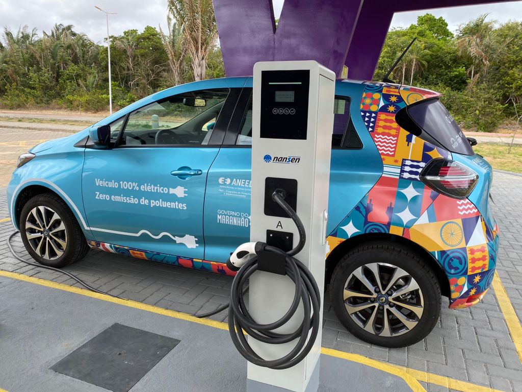 Equatorial Maranhão inaugura neste sábado (18), no Parque do Rangedor, o primeiro posto para carregamento de veículos elétricos do&nbsp;estado