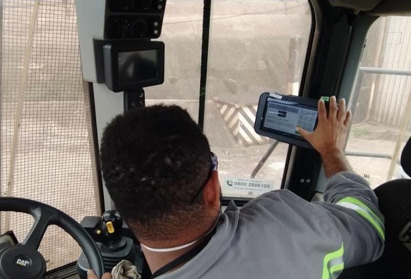 Sistema de telemetria otimiza uso de máquinas em portos e terminais