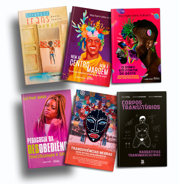 Pela primeira vez no Brasil, pessoas trans lançam coleção de&nbsp;livros