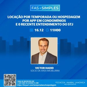 FAS Advogados debate locação e hospedagem em condomínio por aplicativos em meio à decisão do&nbsp;STJ