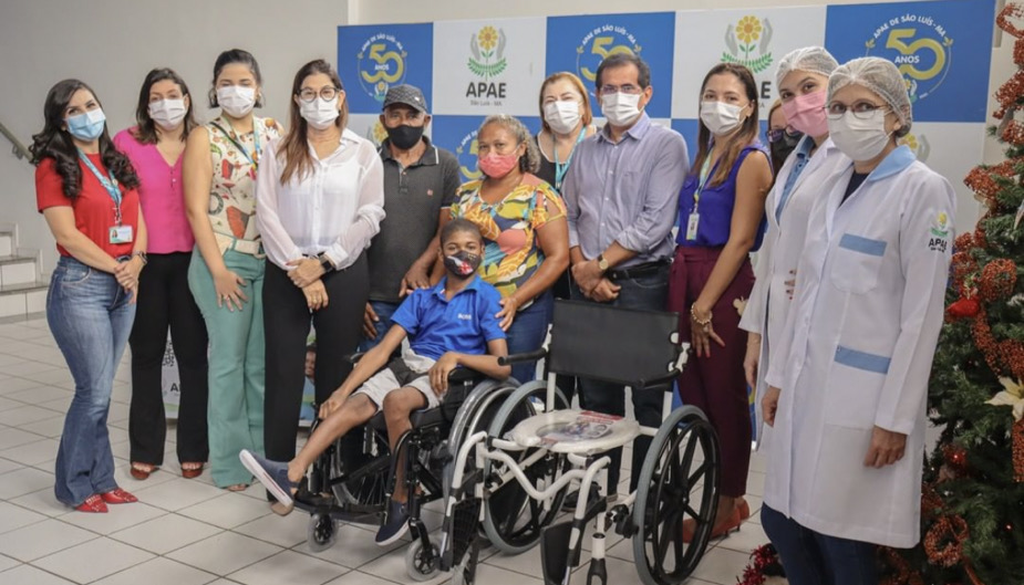 Apae de São Luís entrega equipamentos para melhoria da qualidade de vida de pessoas com&nbsp;deficiências