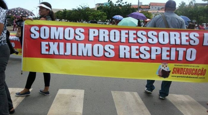 Professores de São Luís acham injusto decisão de ilegalidade da&nbsp;greve