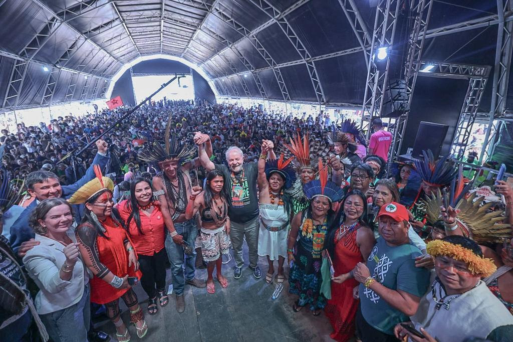 Lula defende autonomia dos povos e ministério para tratar dos interesses&nbsp;indígenas