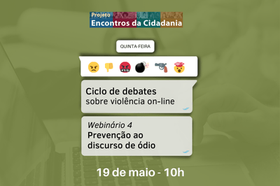 MPF realiza webinário com o tema Prevenção ao discurso de ódio na&nbsp;Internet