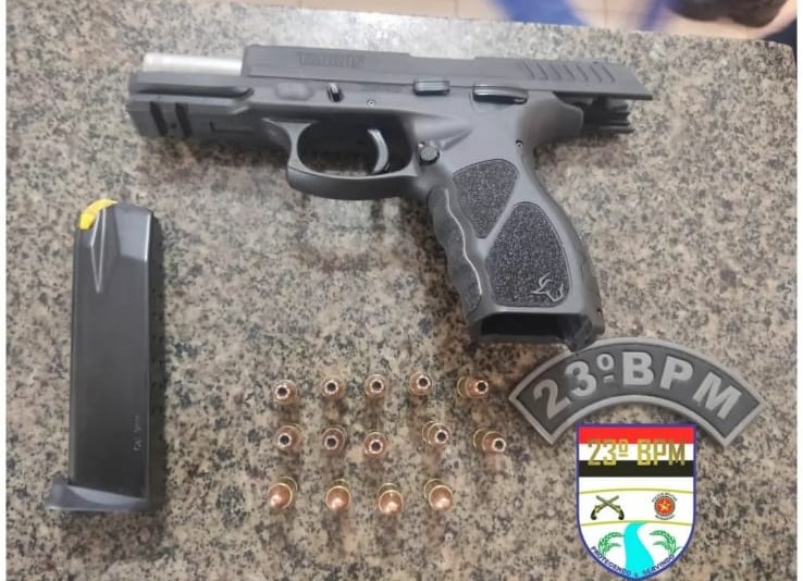 É falso noticia que Polícia Militar prendeu homem por porte ilegal de arma de fogo em Miranda do Norte no domingo (15)