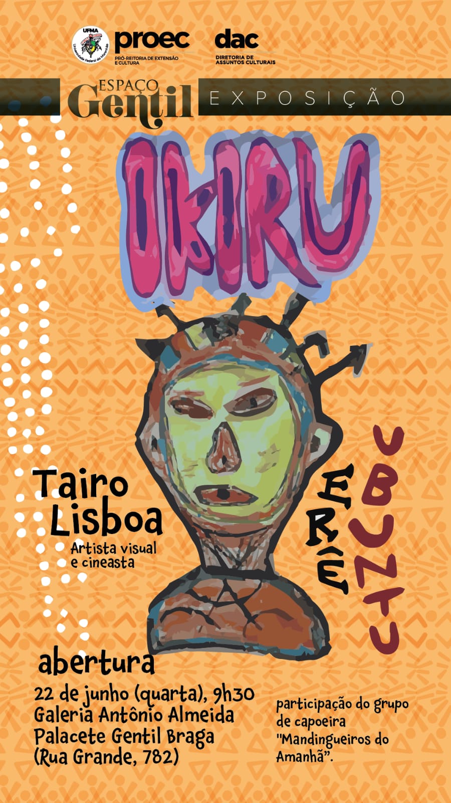 Diretoria de Assuntos Culturais da UFMA recebe a exposição “Ikiru Erê&nbsp;Ubuntu”