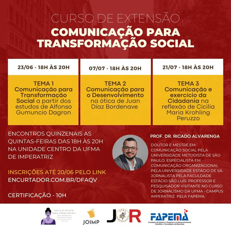 Centro de Ciências de Imperatriz promove curso de extensão em&nbsp;Comunicação